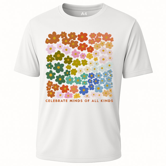 Autism Inclusive Education Celebrate Mind Of All Kind Cooling Performance Crew T-Shirt
