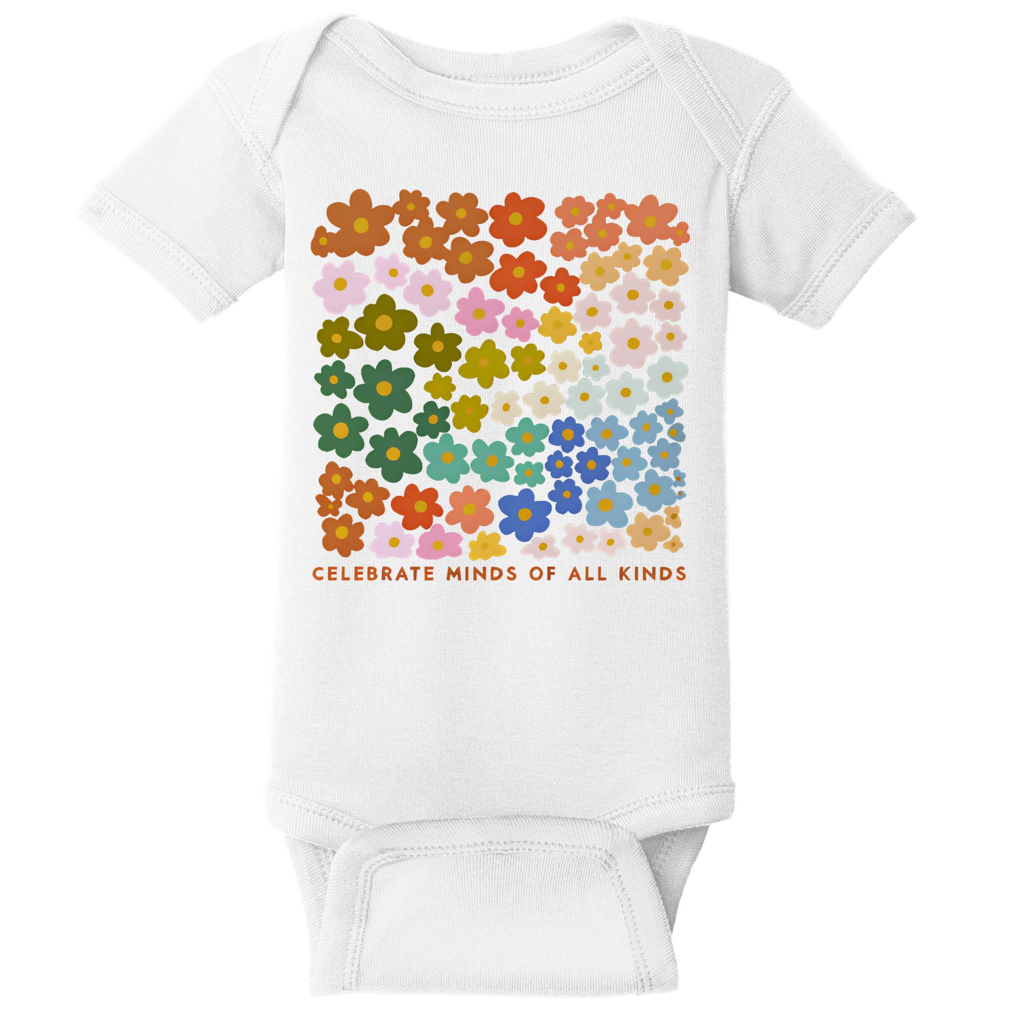 Autism Inclusive Education Celebrate Mind Of All Kind Baby Bodysuit