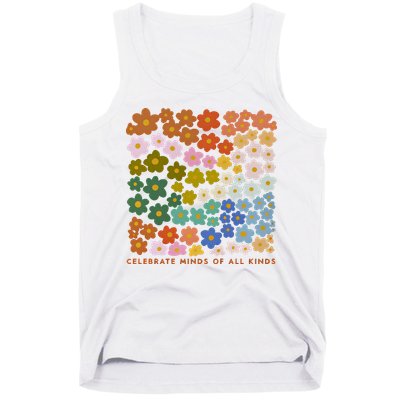 Autism Inclusive Education Celebrate Mind Of All Kind Tank Top
