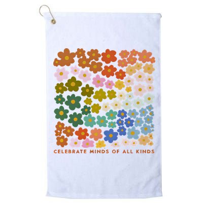 Autism Inclusive Education Celebrate Mind Of All Kind Golf Towel