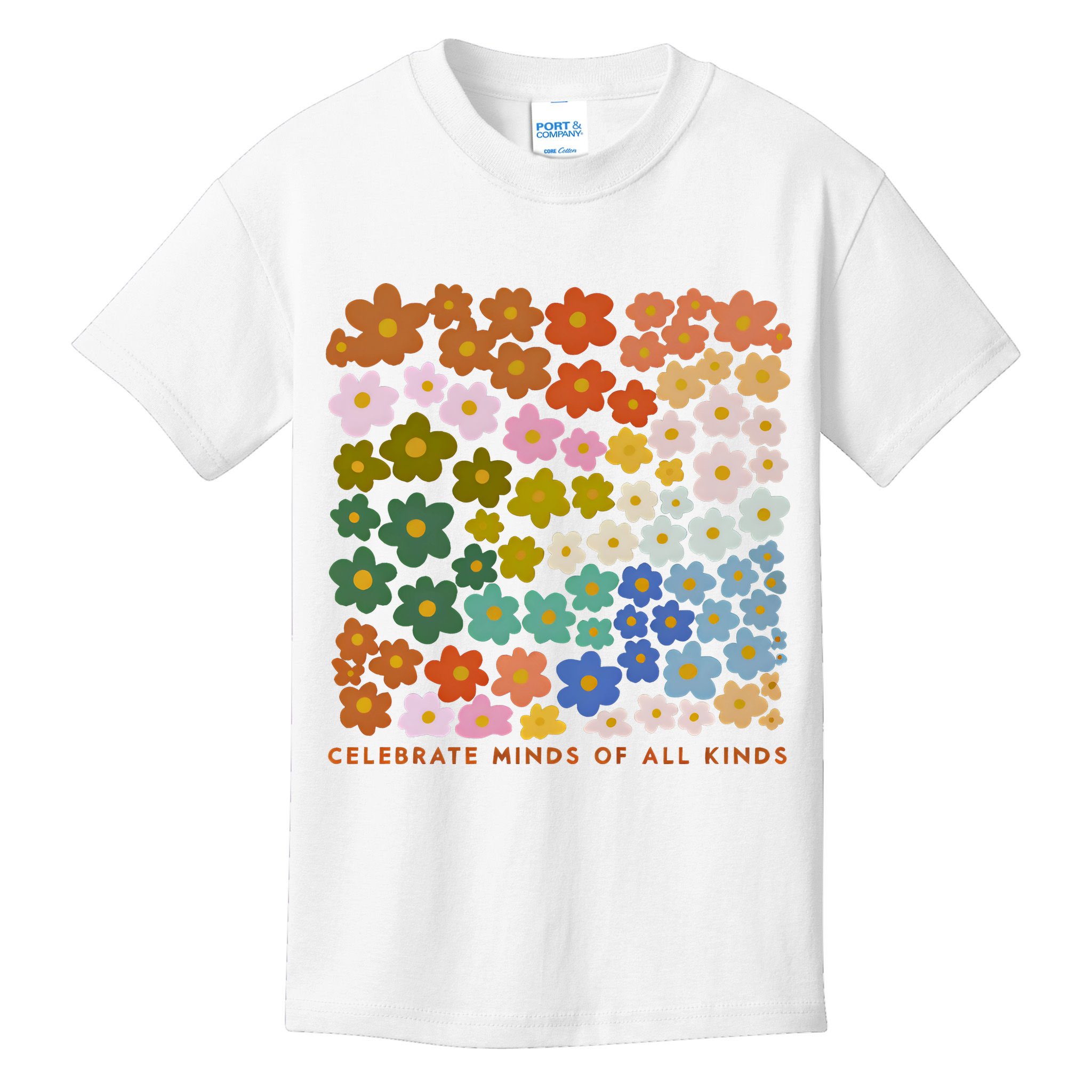 Autism Inclusive Education Celebrate Mind Of All Kind Kids T-Shirt