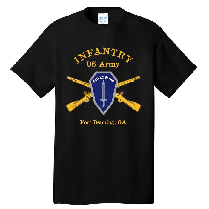 Army Infantry Fort Benning GA Tall T-Shirt