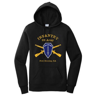 Army Infantry Fort Benning GA Women's Pullover Hoodie