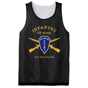 Army Infantry Fort Benning GA Mesh Reversible Basketball Jersey Tank