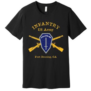 Army Infantry Fort Benning GA Premium T-Shirt