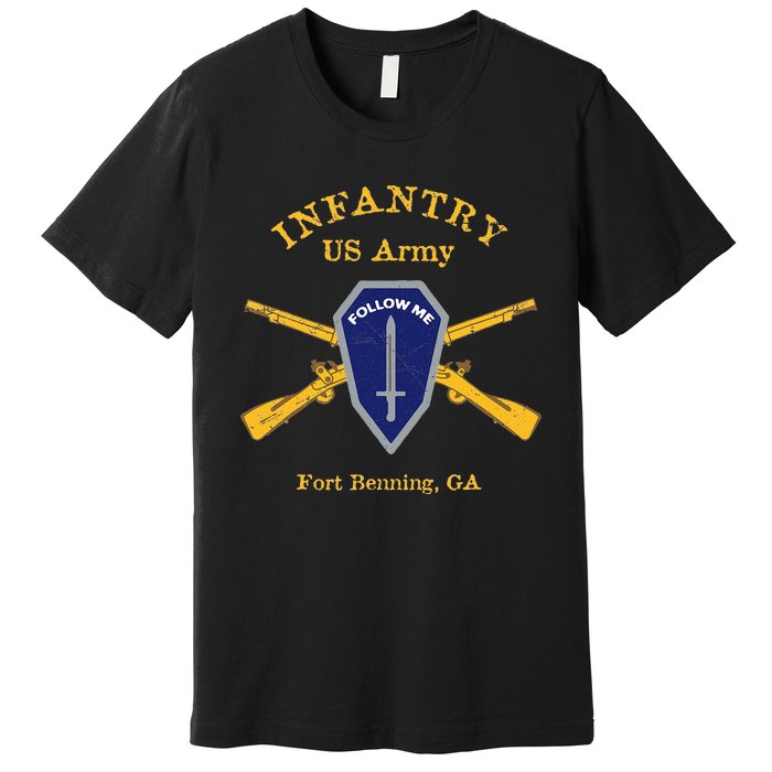 Army Infantry Fort Benning GA Premium T-Shirt