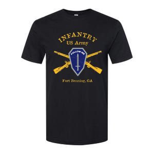 Army Infantry Fort Benning GA Softstyle CVC T-Shirt