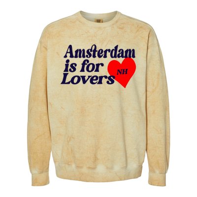 Amsterdam Is For Lovers Niall Horan Colorblast Crewneck Sweatshirt