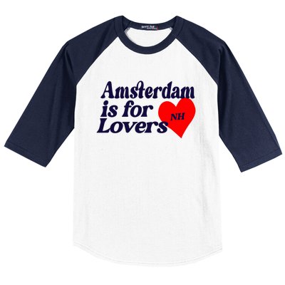 Amsterdam Is For Lovers Niall Horan Baseball Sleeve Shirt