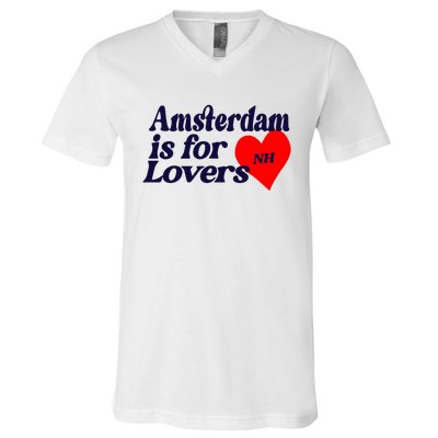 Amsterdam Is For Lovers Niall Horan V-Neck T-Shirt