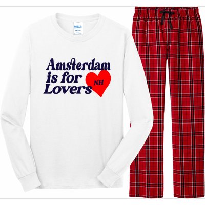 Amsterdam Is For Lovers Niall Horan Long Sleeve Pajama Set