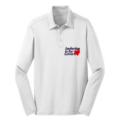 Amsterdam Is For Lovers Niall Horan Silk Touch Performance Long Sleeve Polo