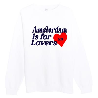 Amsterdam Is For Lovers Niall Horan Premium Crewneck Sweatshirt