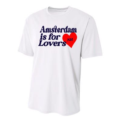 Amsterdam Is For Lovers Niall Horan Performance Sprint T-Shirt