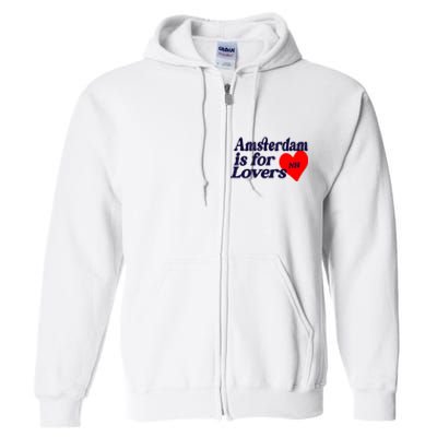 Amsterdam Is For Lovers Niall Horan Full Zip Hoodie