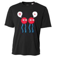 Am I Fat? Funny Lipid Cell Biology Science Pun Cooling Performance Crew T-Shirt