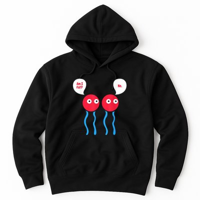 Am I Fat? Funny Lipid Cell Biology Science Pun Hoodie