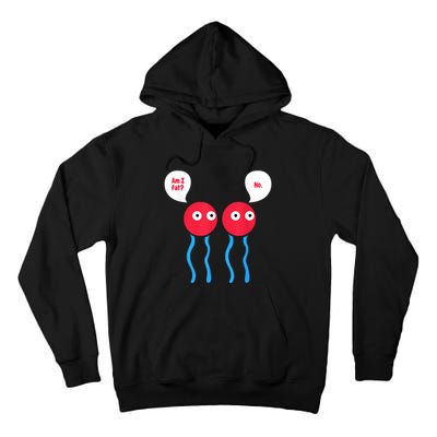 Am I Fat? Funny Lipid Cell Biology Science Pun Tall Hoodie