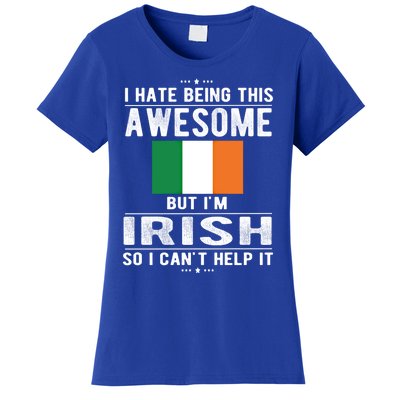 Awesome Irish Flag Ireland Irish Roots Cute Gift Women's T-Shirt