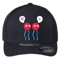 Am I Fat Funny Lipid Cell Biology Science Pun Flexfit Unipanel Trucker Cap