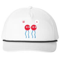 Am I Fat Funny Lipid Cell Biology Science Pun Snapback Five-Panel Rope Hat