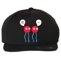 Am I Fat Funny Lipid Cell Biology Science Pun Wool Snapback Cap