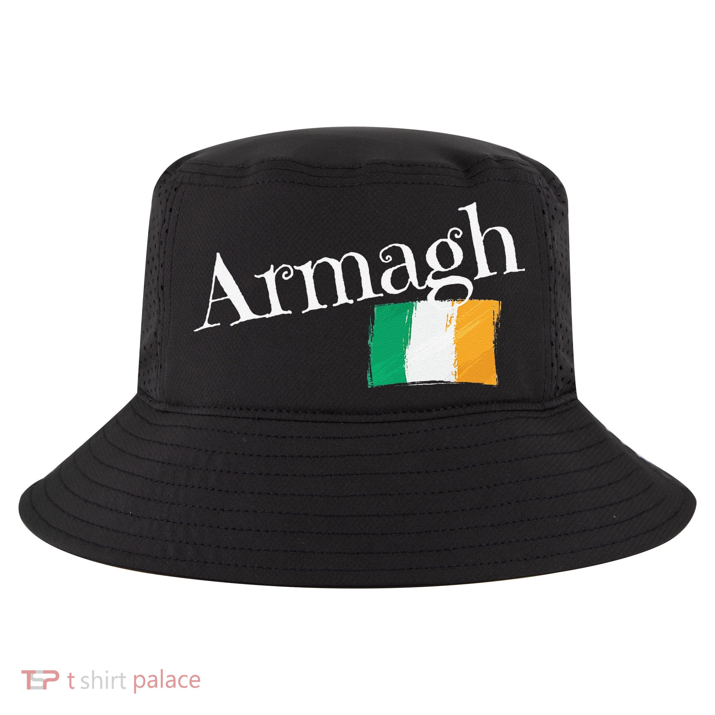Armagh Ireland Flag Irish City Saint Patrick's Day Cool Comfort Performance Bucket Hat