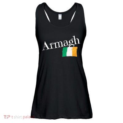 Armagh Ireland Flag Irish City Saint Patrick's Day Ladies Essential Flowy Tank