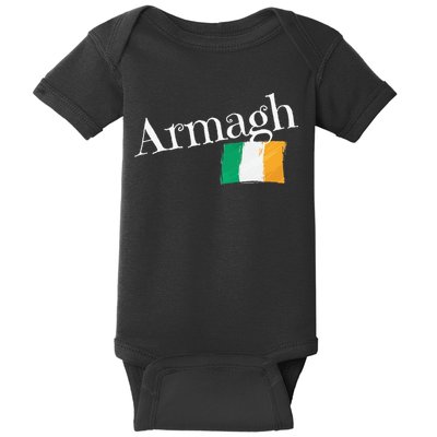 Armagh Ireland Flag Irish City Saint Patrick's Day Baby Bodysuit
