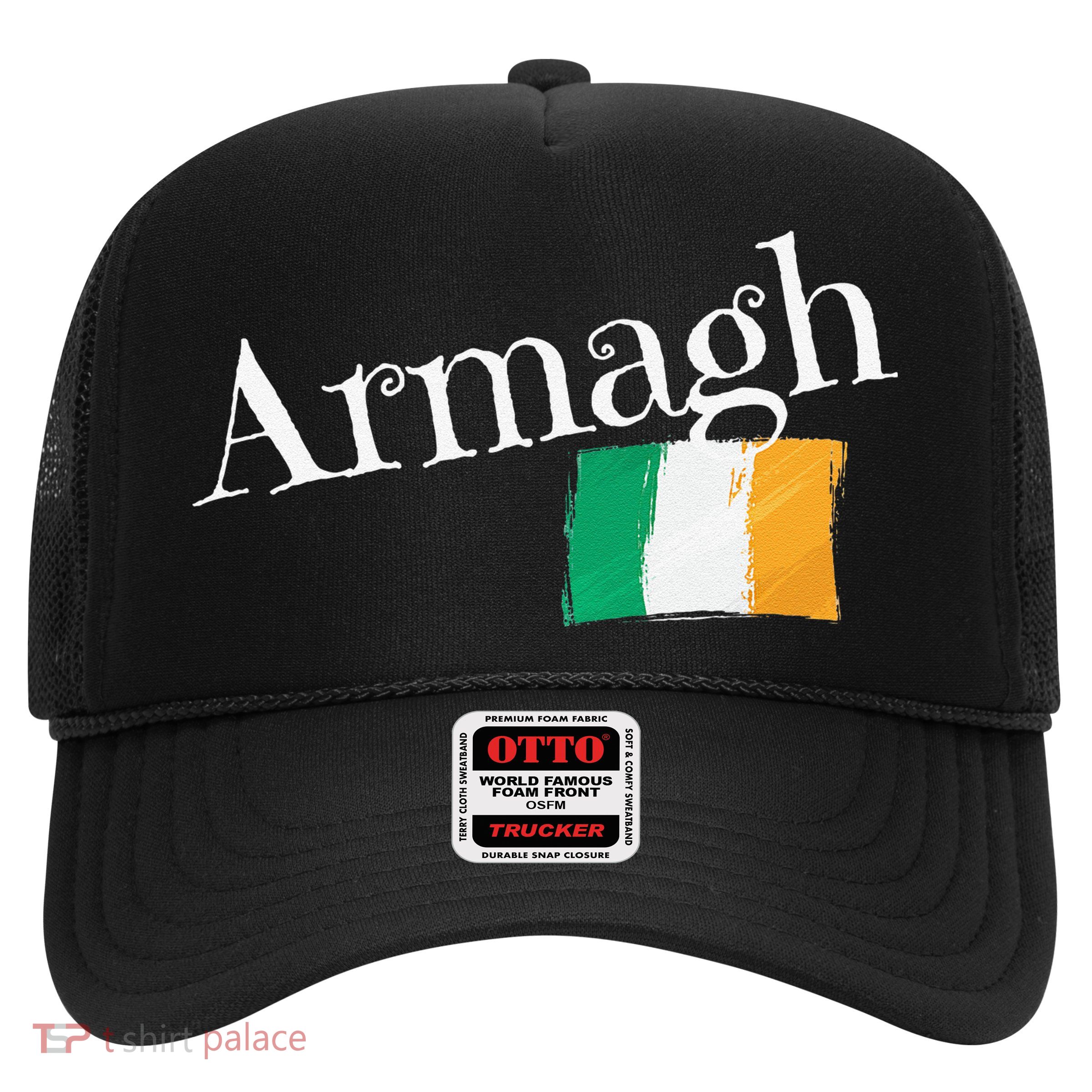 Armagh Ireland Flag Irish City Saint Patrick's Day Trucker Hat