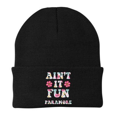Aint It Fun Paramor.E Floral Music Concert Vintage Beanie