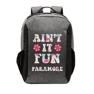 Aint It Fun Paramor.E Floral Music Concert Vintage Vector Backpack