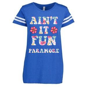 Aint It Fun P.A.R.A.M.O.R.E Floral Music Concert Enza Ladies Jersey Football T-Shirt