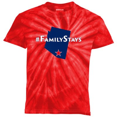 Arizona Is Family Arizona Family Stays Kids Tie-Dye T-Shirt