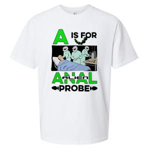 A Is For Anal Alien Probe Sueded Cloud Jersey T-Shirt