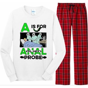 A Is For Anal Alien Probe Long Sleeve Pajama Set