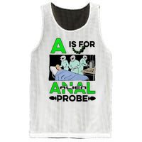 A Is For Anal Alien Probe Mesh Reversible Basketball Jersey Tank