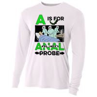 A Is For Anal Alien Probe Cooling Performance Long Sleeve Crew