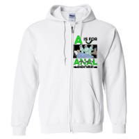 A Is For Anal Alien Probe Full Zip Hoodie