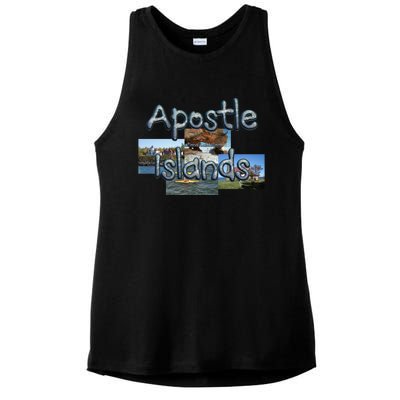 Apostle Islands Gift Ladies PosiCharge Tri-Blend Wicking Tank