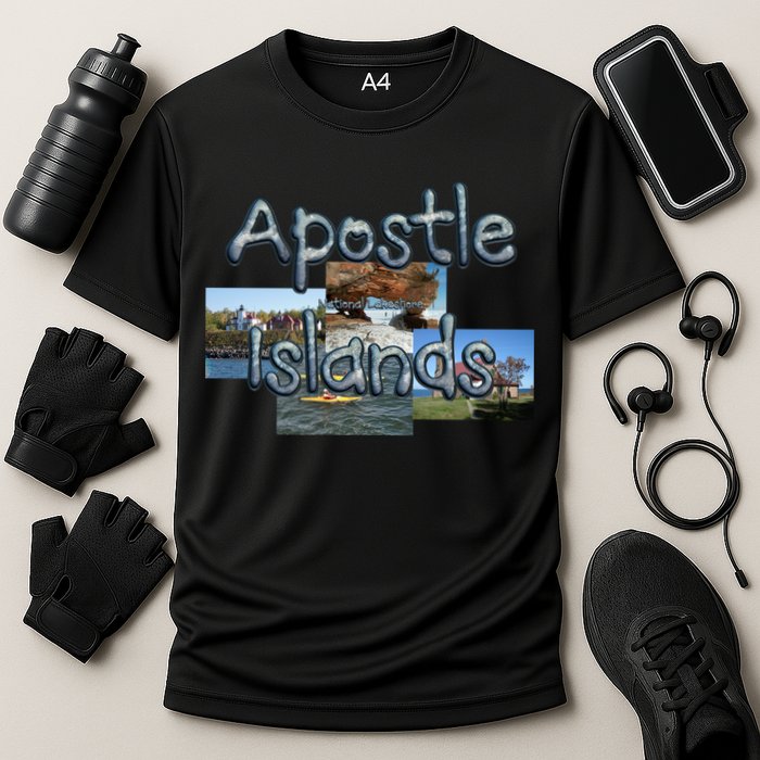 Apostle Islands Gift Cooling Performance Crew T-Shirt