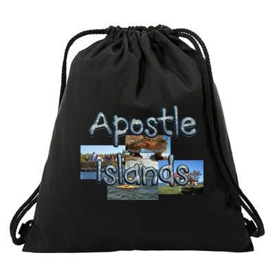 Apostle Islands Gift Drawstring Bag