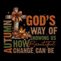 Autumn Is GodS Way Of Showing Us How Beautiful Change Can Be Drawstring Bag