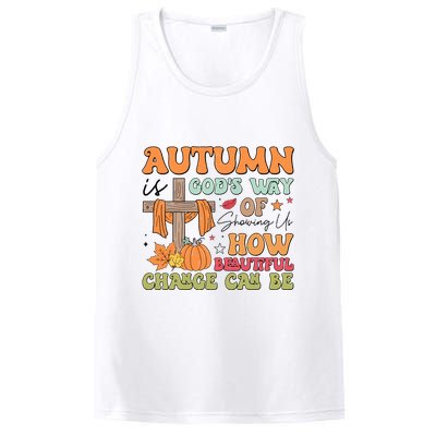 Autumn Is GodS Way Of Showing Us How Beautiful Change Can Be PosiCharge Competitor Tank