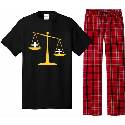 Addition Is Greater Than Division Great Gift Social Justice Gift Pajama Set