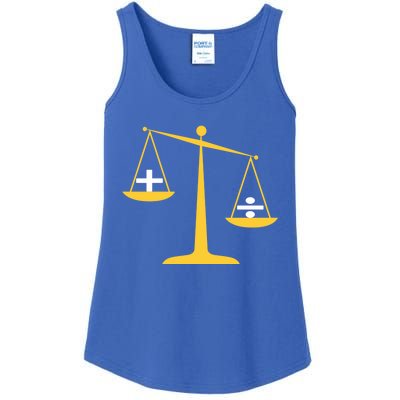 Addition Is Greater Than Division Great Gift Social Justice Gift Ladies Essential Tank