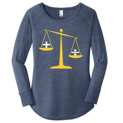 Addition Is Greater Than Division Great Gift Social Justice Gift Women's Perfect Tri Tunic Long Sleeve Shirt