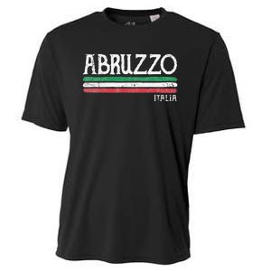 Abruzzo Italia Gift Italian Souvenir Italy Cooling Performance Crew T-Shirt