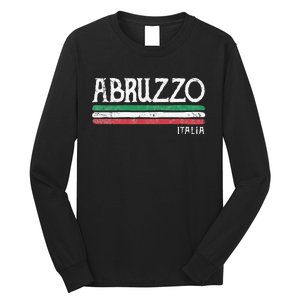 Abruzzo Italia Gift Italian Souvenir Italy Long Sleeve Shirt