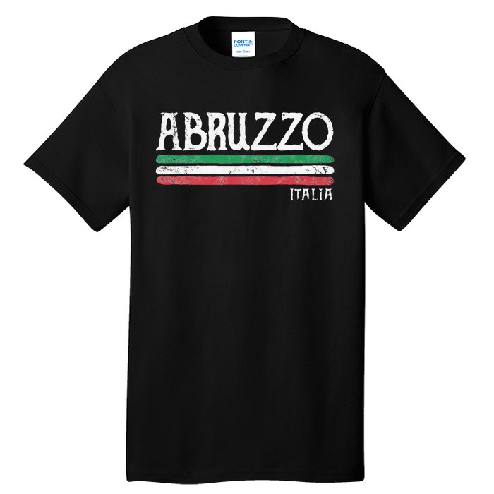 Abruzzo Italia Gift Italian Souvenir Italy Tall T-Shirt